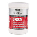 PEBEO 524122 Studio Acrylics 1 Litre Gesso, White, 1 l (Pack of 1)