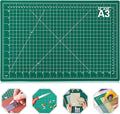 Self Healing Sewing Mat, Anezus 12" x 18" Rotary Cutting Mat Double Sided 5-Ply Craft Cutting Board for Sewing Crafts Hobby Fabric Precision Scrapbooking Project