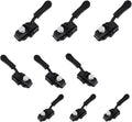 9 Pcs Universal Zipper Repairer,3 Sizes Zipper Repair Kit, Removable Universal Zip Puller Replacement,for Different Sizes of Clothes,Jeans,Backpacks,Wallets,Luggage,Suitcases (Black)
