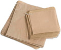 ezkart Pack of 200 - Versatile Brown Paper Bags for Groceries, Vegetables, Bread, & Fruits- Ideal as Sandwich, Cake, Paper Food Bags, Pick and mix bags Sweet Bags (200, 7x7 Inch)