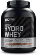 Optimum Nutrition Platinum Hydro Whey, Hydrolysed Whey Protein Isolate Powder with Essential Amino Acids, Glutamine and BCAA, Milk Chocolate Flavour, 40 Servings, 1.6 kg
