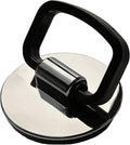 Taps2Traps Bath OR Kitchen Sink Chrome Effect Plastic Plug with Easy Grip Handle 44mm Diameter