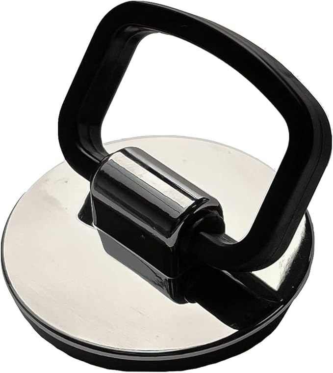 Taps2Traps Bath OR Kitchen Sink Chrome Effect Plastic Plug with Easy Grip Handle 44mm Diameter