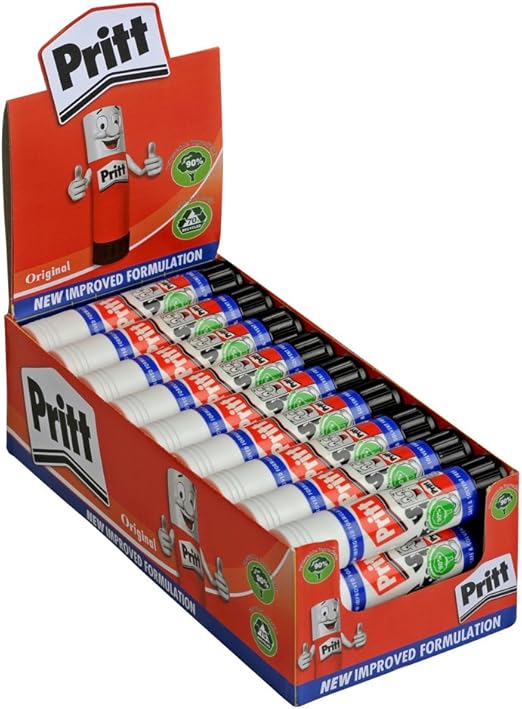 Pritt Display Glue Stick, 11 g - Pack of 25