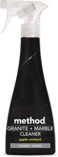 Method Surface Cleaner, For Granite & Marble, Non-Abrasive Cleaning Spray, Gently Cleans and Shines, Pack of 1, 354 ml