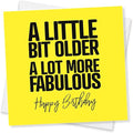 Punkcards – Funny Birthday Greeting for Women, Fabulous & Humorous Celebration Card for Men, Made in the UK