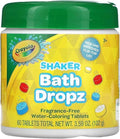Crayola Color Bath Dropz 60 Tablets 3.59 Ounce Jar