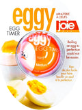 Joie Kitchen Gadgets Eggy Egg Kitchen Timer, Heat-Sensitive for Perfectly Boiled Eggs, Orange
