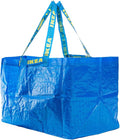 Ikea FRAKTA Carrier Bags, Blue, Large, 71 Litres - Set of 10