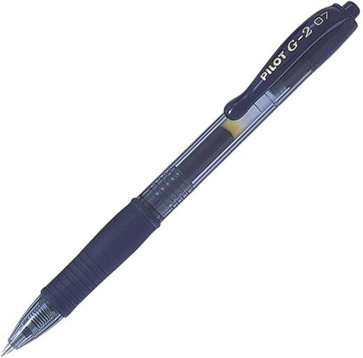 Pilot G207 Retractable Gel Rollerball 0.7 mm Tip - Blue Black, Single Pen