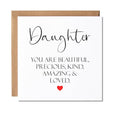 Maise & Rose Daughter Birthday Card | Birthday Card For Daughter | Daughter Birthday Card With Words | P120