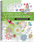 Adult Colouring Book: Stress Relief Colouring Books for Adults Relaxation with with 30 Pattern Included Mandalas Inspirational Flower, Spiral Colouring Pad Thick Paper, Gift for Women Men