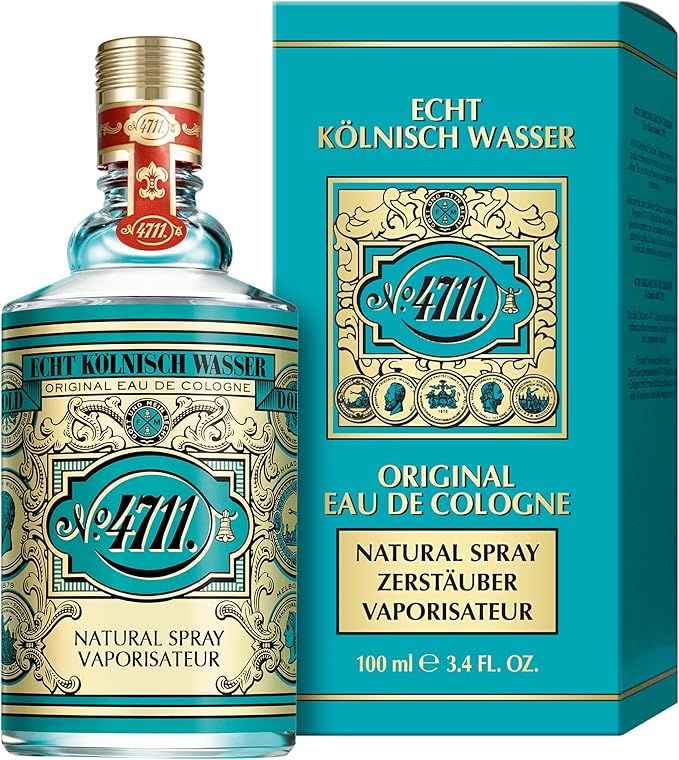 4711 Original Eau de Cologne | Eau de Cologne 100ml Classic fragrance - characteristic scent that provides pure refreshment - unisex - soothing for body, mind and soul