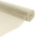 Non Slip Mat 150x30cm – Multipurpose Anti Slip Matting Roll for Rugs, Car Dashboards, Vans, Drawers & Shelves – Washable, Waterproof, Cut-to-Size Underlay for Home & Office (Cream White)[Energy Class A+++]