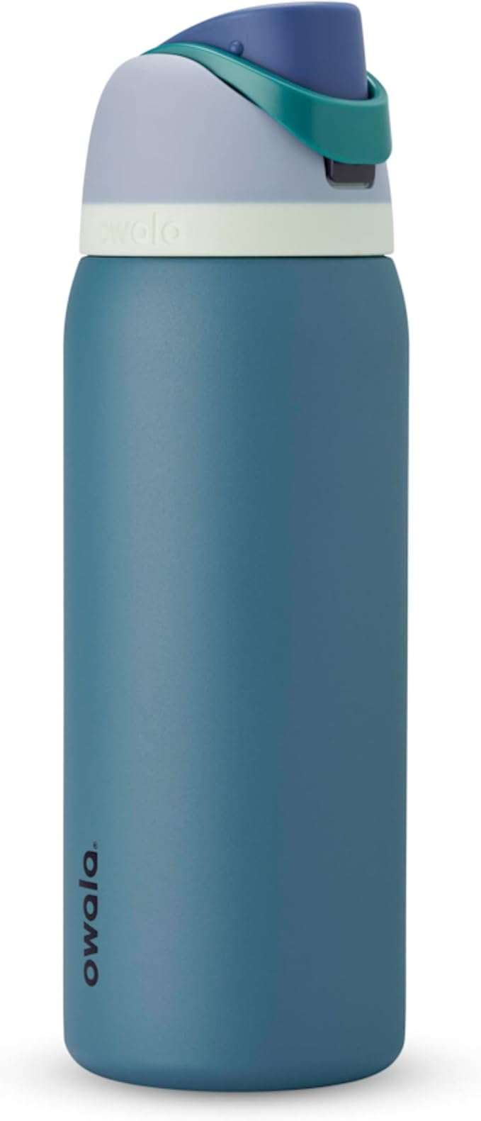 Owala FreeSip Insulated Stainless Steel Water Bottle with Straw for Sports and Travel, Leak Proof, BPA-Free, 945ml, Denim