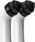 SonicScrubber - Replaceable Electric Scrubbing Brush Head - Household System Cone Brush - Pack of 2 - Hard Strength Bristles - Ideal for Cleaning in Corners & Edges