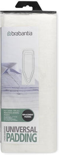 Brabantia 196423 Ironing Board Cover Replacement Felt Pad - White