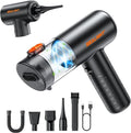 SEALIGHT Handheld Car Vacuum cleaner, 32000Pa 4-in-1 Car Vacuum Cleaner Cordless, 400000 RPM Brushless Motor, One-Touch Cleaning, Car Hoovers for Pet Hair, Home, Office, Kitchen