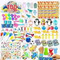 100pcs Party Bag Fillers - Pre Filled Party Bags for Kids, Mini Party Favours for Boys & Girls, Pinata Fillers, Lucky Dip Prizes for Kids, Birthday Return Gifts & Teacher Prize Box Fillers