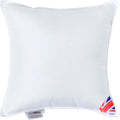 HOMESCAPES Luxury Super Microfibre Cushion Inserts 45cm x 45cm (18” x 18”) Perfect Bounce Back and Soft Cover, Generously Filled Inner Pads Hypoallergenic Cushion Filler, Handmade, Machine Washable