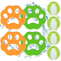 Pet Hair Remover for Laundry, Laundry Balls Hair Catcher Washing Machine Lint Remover Reusable - Pet Fur Laundry Catcher Hair Remover for Bedding Clothes Laundry（8）