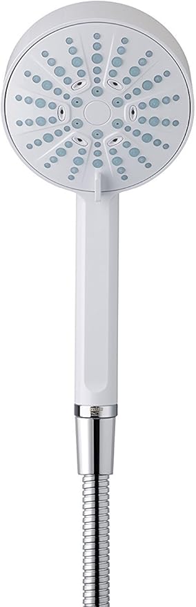 Mira Showers Beat Shower Head Handheld Shower Head 4 Spray Shower Head 110 mm White 1.1605.238
