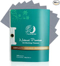 Natural Facial Oil Blotting Paper Sheets - Bamboo Charcoal 100 Counts, Easy Take Out Design - Top Oil Absorbing Tissues, Premium Handy Face Blotting Sheets - Facial Skin Care or Make Up Must Have!