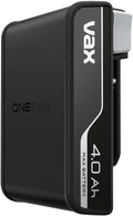 Vax Genuine ONEPWR 4.0Ah MAX Battery Replacement, 3 Year Warranty, Fits every ONEPWR product, BV29040V, Black