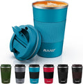 Tlater Insulated Mug, 380 ml - Stainless Steel Double Wall - Thermos Mug for Hot and Cold Drinks