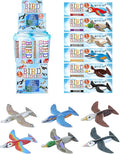 Henbrandt 12x New Animal Birds Aircraft Gliders 16 cm Birthday/Party Bag - [Toy] Kids Party Bag Fillers, Toy Gliders, Kids Prizes for Party Bags & Party Favours