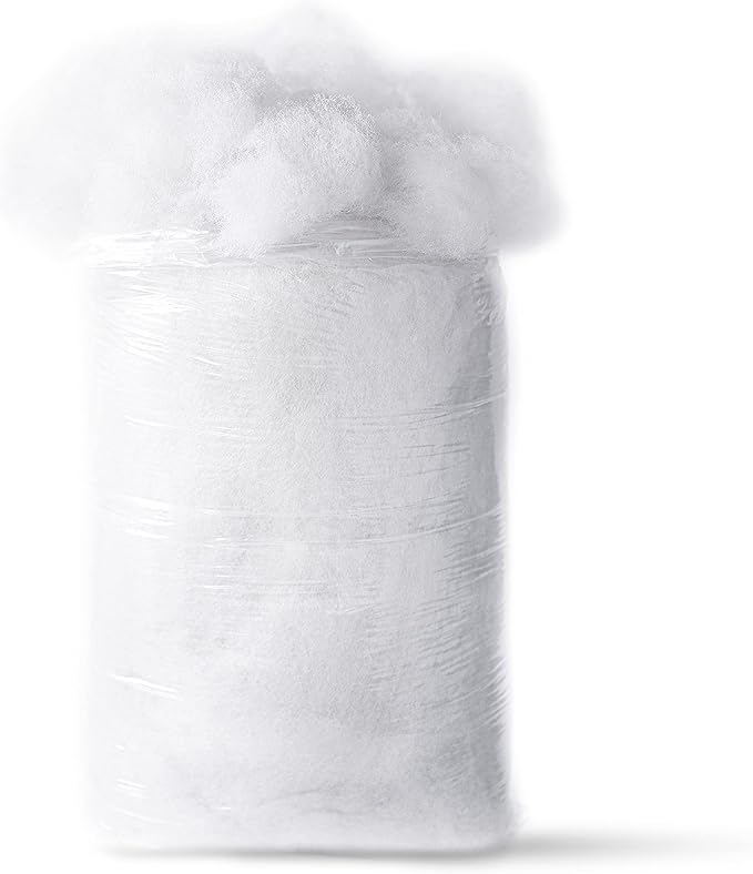 1 KG Toy Stuffing Wadding Polyester Soft Batting White Filling Fibre
