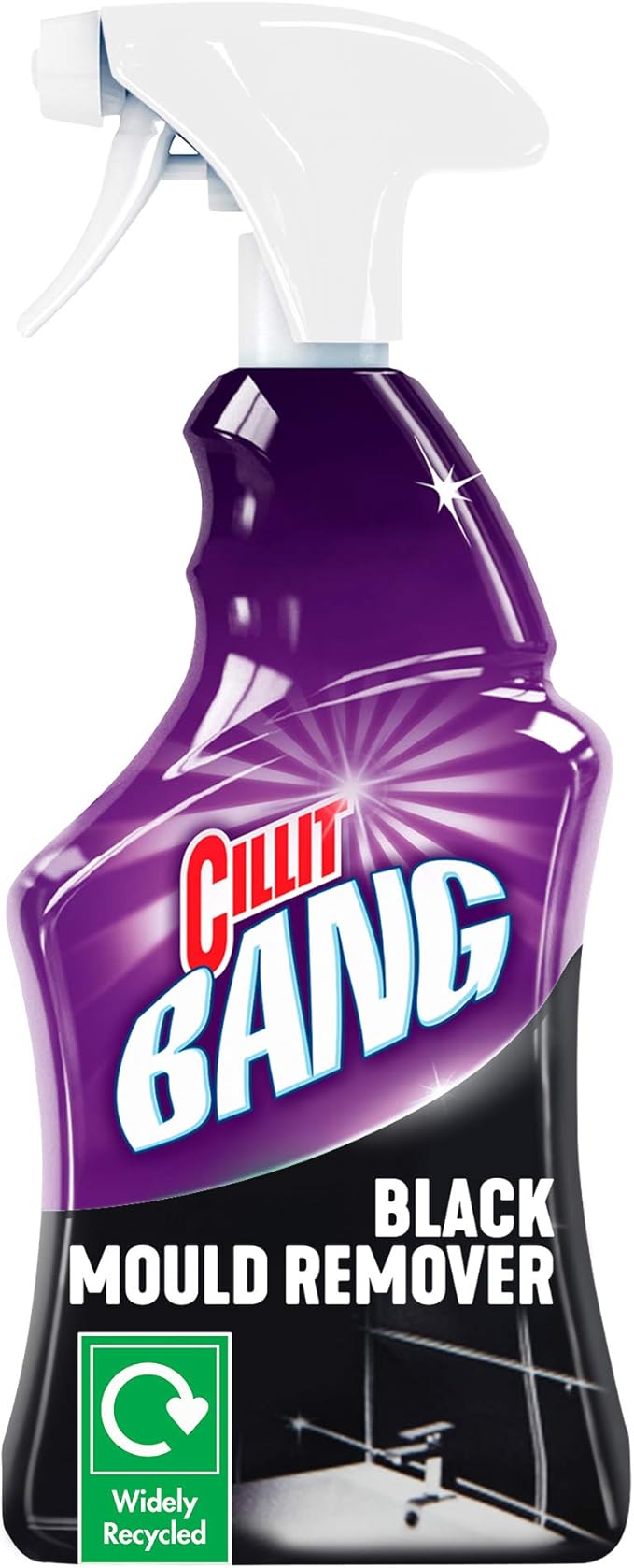 Cillit Bang Black Mould Remover Spray I Removes Mould, Mildew & Dirt I Size: 750ml (Pack of 1)