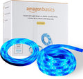 Amazon Basics Smart LED Light Strip 5m, RGB & Tunable White, Works with Alexa Only, Multicolor[Energy Class E]