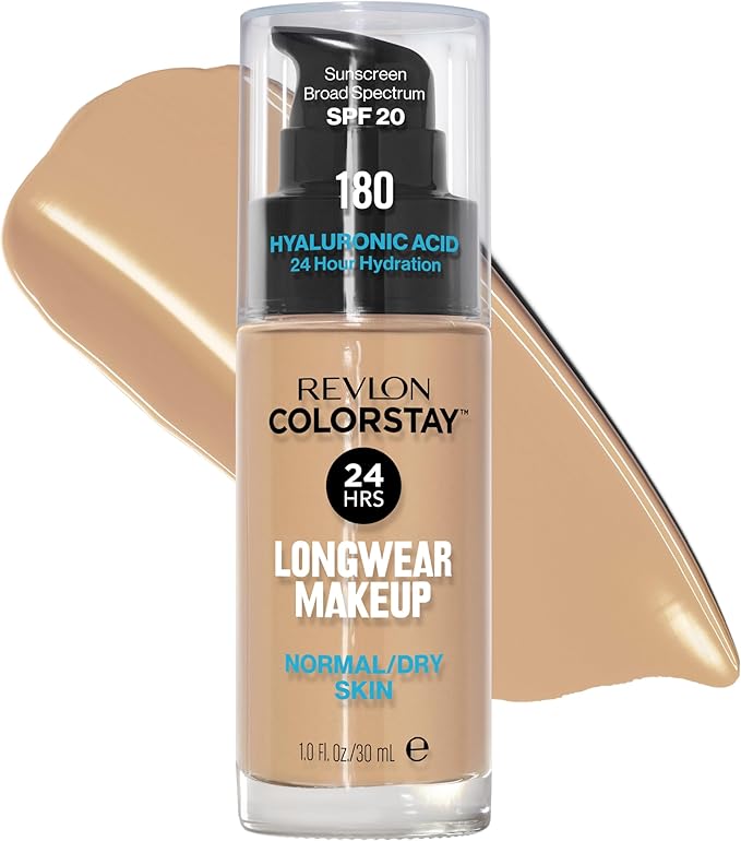 Revlon ColorStay Makeup Foundation for Normal/Dry Skin - 30 ml, Sand Beige