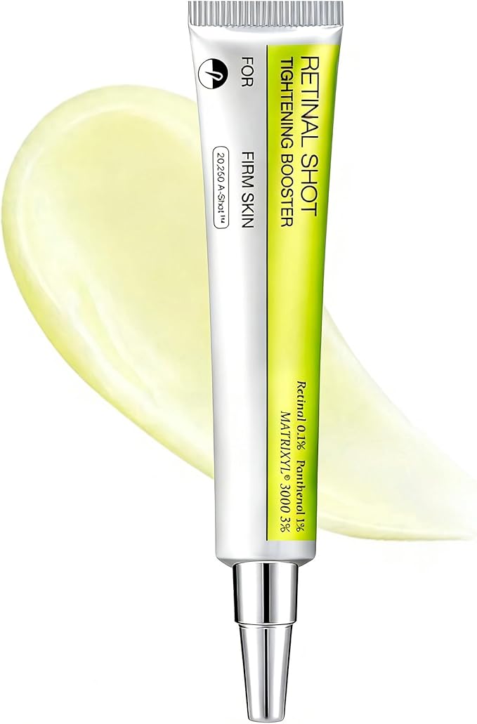 Retinal Shot Tightening Booster, Retinol Cream, Retinol Night Cream for Women Anti Aging, Wrinkles & Fine Lines, Retinol Serum for Face Moisturiser, Firmer Skin, Boosts Skin Renewal, 15ml（1PC）