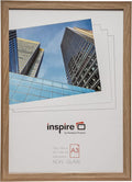 Hampton Frames | Poster Frame SORBONNE A3, Oak Effect, 29.7x42cm, Engineered Wood, Acrylic Front | Lightweight, Rectangular, Wall Mount | For Photos, Certificates, Home Décor