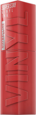 Maybelline New York Super Stay Vinyl Ink Liquid Lip Colour, 16HR Long-Lasting, Ultra-Pigmented, Smudge & Transfer-Proof, High Shine Finish, Vegan Formula for Comfortable Wear, Shade: 15 Peachy