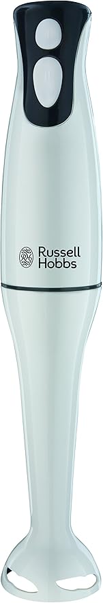 Russell Hobbs Food Collection Electric Hand Blender, 2 Speeds and Pulse Technology, Detachable blending leg for easy cleaning, Stainless steel blades, 200W, 22241[Energy Class A]
