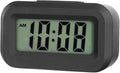 FAMICOZY Small Digital Travel Alarm Clock,Simple Operation,Easy to Read,Ascending Alarm,12/24Hr,Snooze Light for Bedside Travel,AAA Battery Operated[Energy Class A+++]