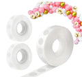 FADII 600 PCS Balloon Glue Dots Removable Balloon Sticky Spots,Extra Strong Glue Dots Double Sided for Birthday Party Wedding Christmas Decorations and DIY Scrapbooking Craft