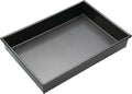 MasterClass 35 x 24 cm Baking/Roasting Tray with PFOA Non Stick, Robust 1 mm Carbon Steel Deep Rectangular Traybake Tin, Grey