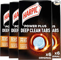 Harpic Power Plus Deep Cleaning Toilet Tablets Original Bulk Buy Tabs Pack of 24