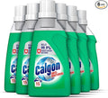 Calgon Antibacterial Washing Machine Cleaner & Water Softener Gel, 750ml, Pack of 6, Kills 99.9 percent of Bacteria in Your Washing Machine, Limescale and Rust Remover, Deep Clean, 90 Washes
