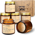 Scented Candles Gifts for Women,Candles Long Burning 150 Hours of Burning Time Aromatherapy Candle, 6 Pack Natural Soy Wax Candle Set, Very Suitable for Giving Gift, Birthday Gift, Teacher Gifts