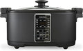 Morphy Richards Multifunction 10-in-1 Food Multicooker, 6.5L, Fry, Roast, Steam, Sear, Saute, Rice, Slow Cooker, LED Control Panel, Aluminium Non Stick Pot, Dishwasher Safe, 1350W, Matte Black, 560007