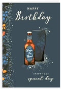 Modern Male Birthday Card for him men - Open Male Birthday Card - General Male Birthday Card