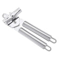Amazon Basics 3-in-1 Stainless Steel Manual Tin Can Opener, Durable and With Hook for Easy Hang Drying
