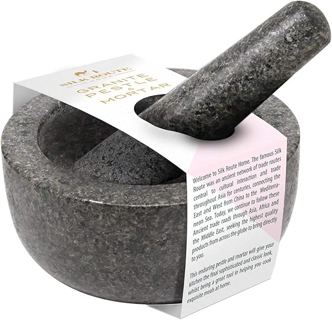 Silk Route Home Classic Granite Pestle & Mortar