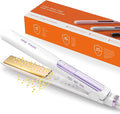 Faszin Hair Straighteners, Ionic Titanium Plate for Smooth Shiny Results, 20S Fast Heat Up Flat Iron, Clear LCD Display, 2 in 1 Straightener and Curler Styling Tool for Straighten Hair