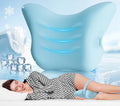 Orthopaedic Knee Pillow for Side Sleepers | Premium Memory Foam Leg Support Cushion with Cooling Cover for Sleeping | Adjustable Strap for Back, Hip & Sciatica Relief